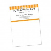 A5 White Card 170gsm 30sh